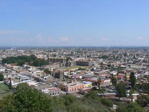 View from the Great Pyramid of Cholula