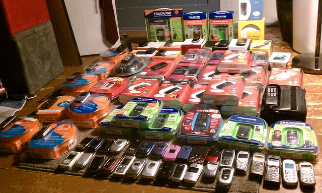 My Mobile Phone Collection as of November 9, 2010.