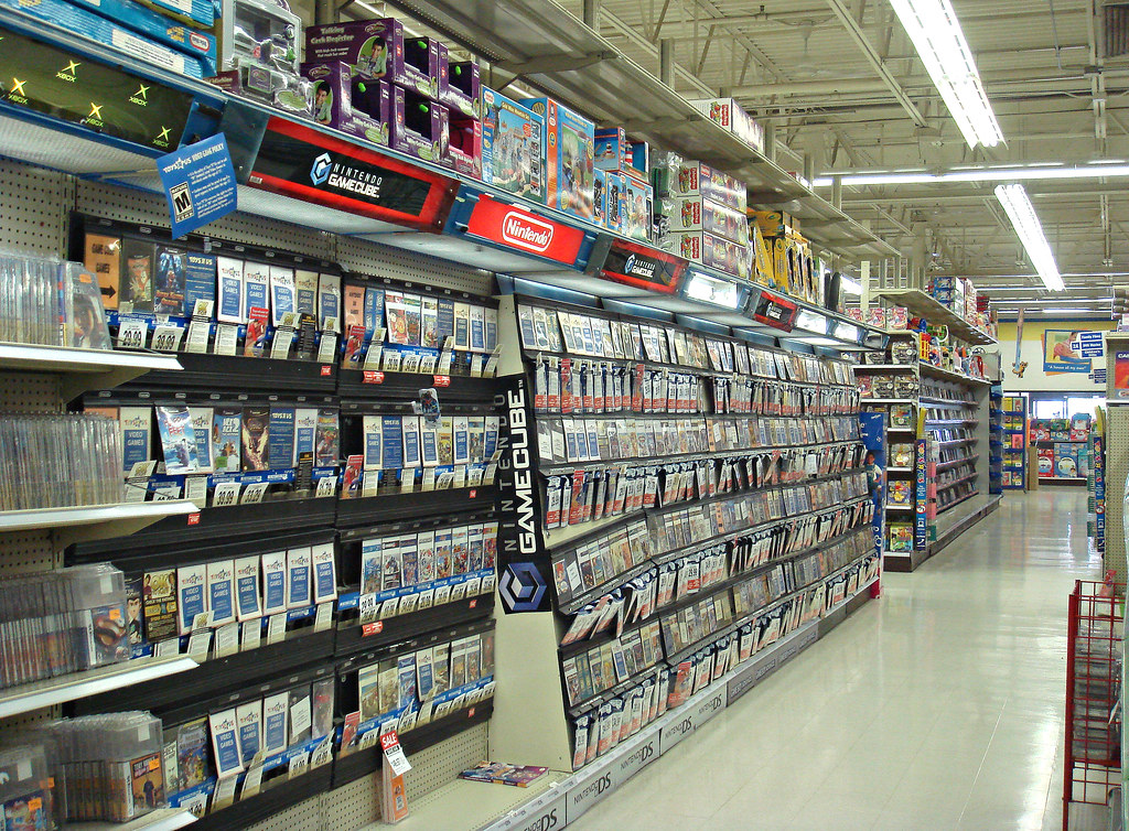 Nintendo Gamecube Ticket Aisles At Clay Toys R Us Flickr