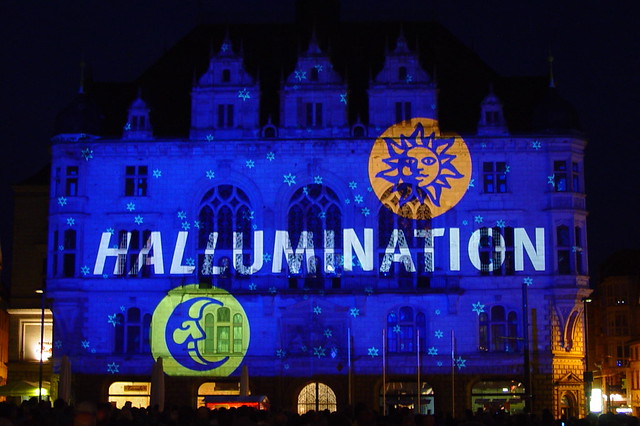Halle/Saale - Hallumination - Civil registry office
