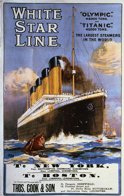 White Star Line, New York - Boston