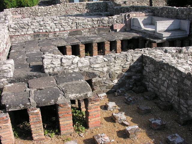 Aquincum - ancient roman bath