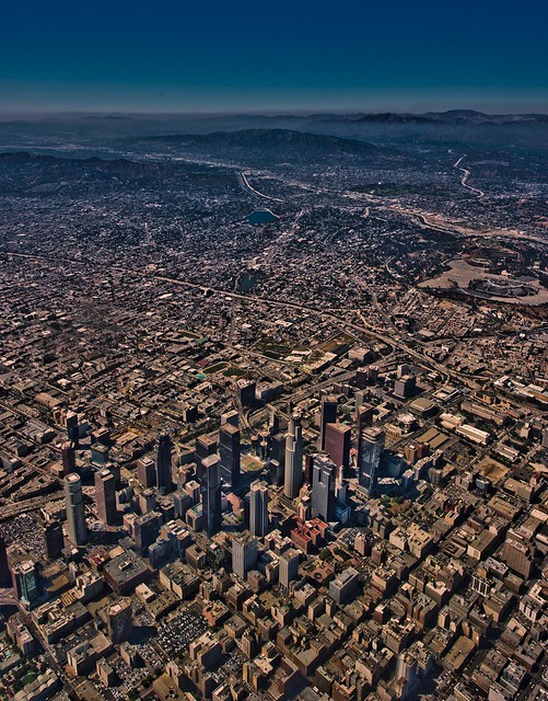 A different perspective of The Greater Los Angeles Area