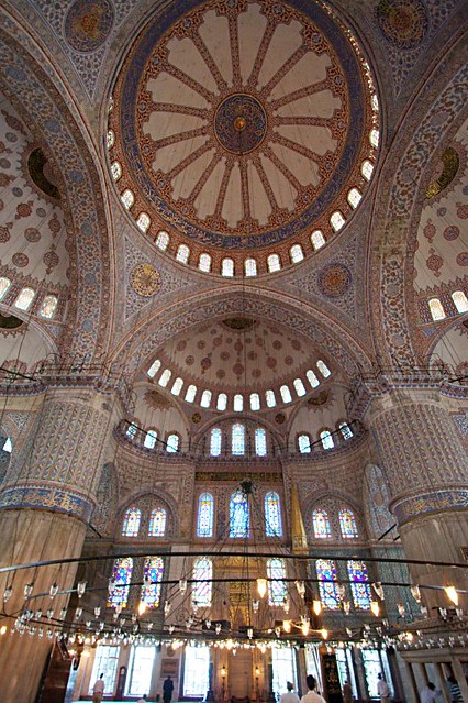 In der blauen Moschee