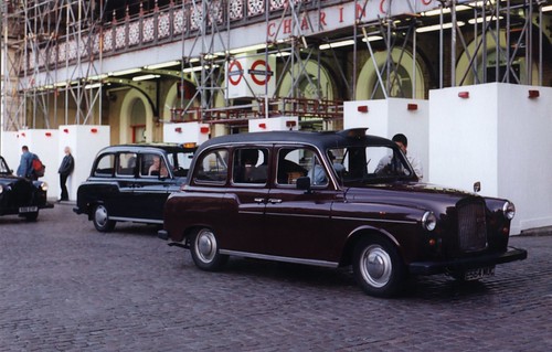 London Cabs at Charing Cross Station | by Ian Muttoo