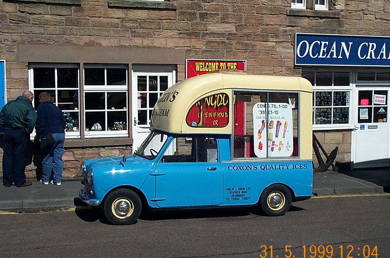 mini ice cream van