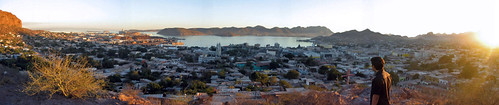 Puerto (Panorama) by Luis P., Puerto de Guaymas, Son. Mexicosunset panorama sonora mexico puerto harbor guaymas