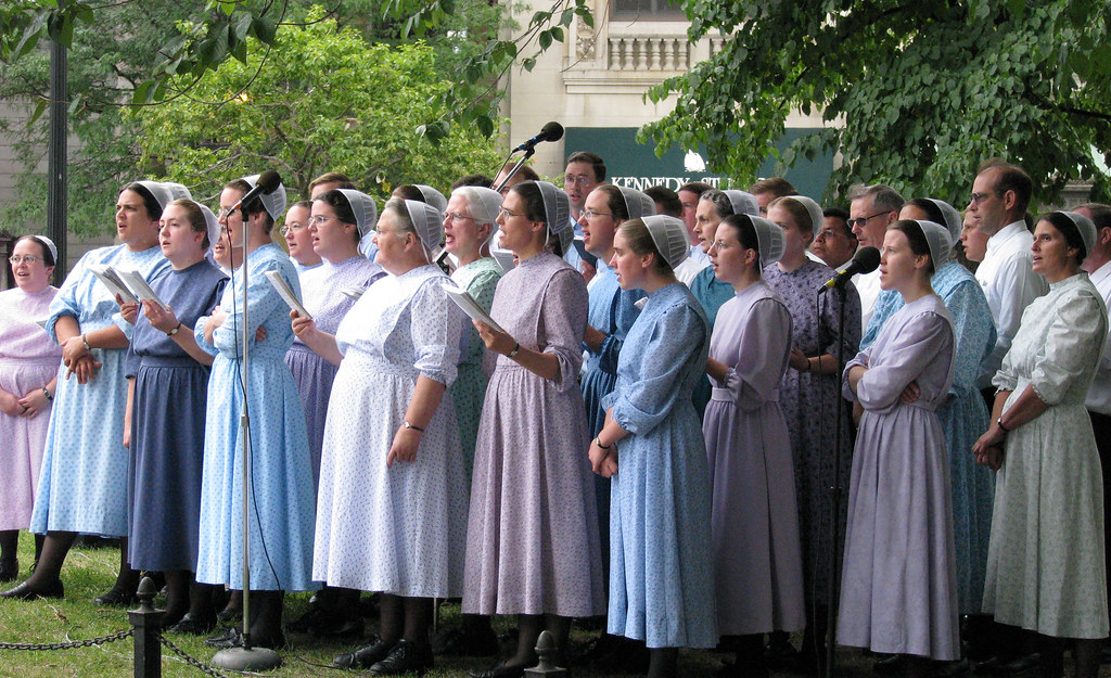 Mennonite Choir at Boston Common.