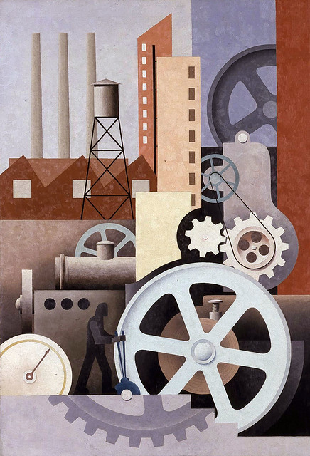 Paul Kelpe: (Machinery Abstract #2), 1934