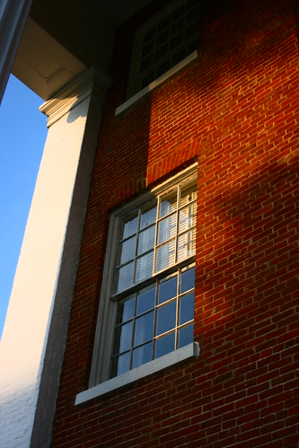 sunset brick college window mississippi campus ole oxford miss olemiss lyceum