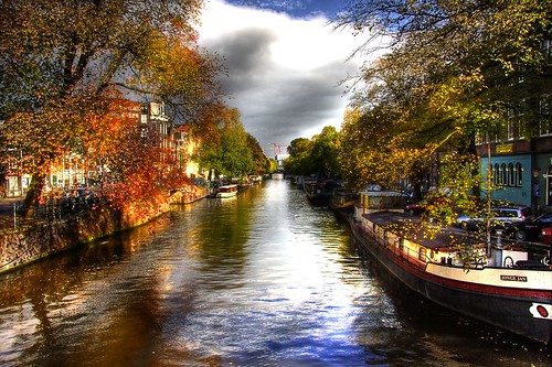 Canal Scene - Amsterdam by Different Light Photography [different-light.com]