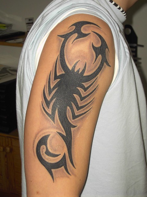 62 Wonderful Scorpion Tattoos For Arm - Arm Tattoo Pictures
