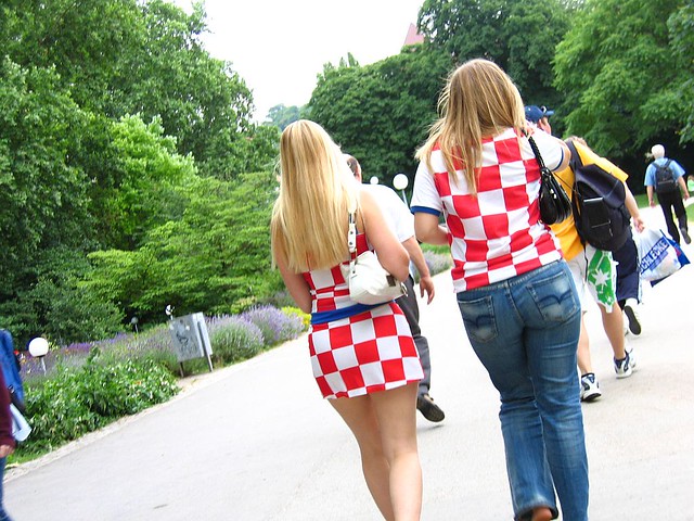 some croatian fans