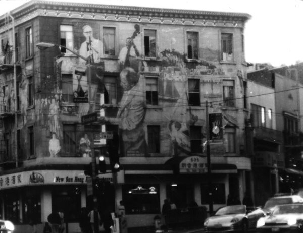 Jazz wall painting San Francisco