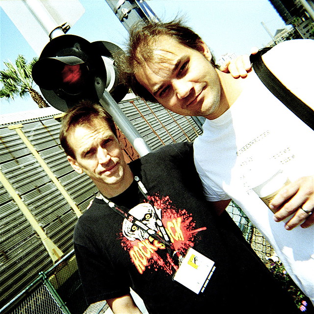 With pal Bill Moseley, Comic-Con 2006