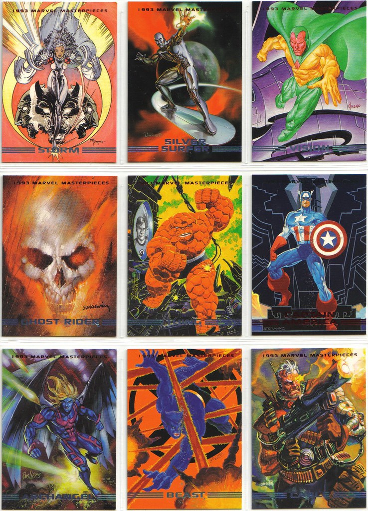 Marvel Masterpieces 1993 1018 Michael Conde Flickr