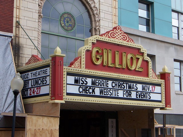 Springfield MO Gillioz Theater marquee