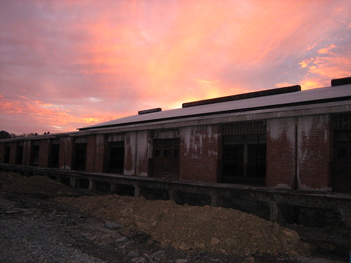 sunset railyard adbandoned