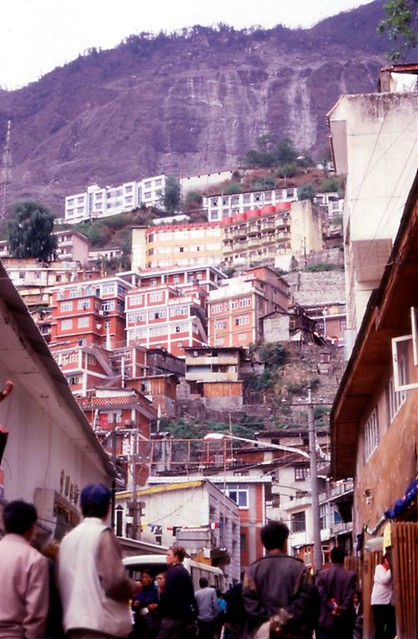 Border Town inside Tibet