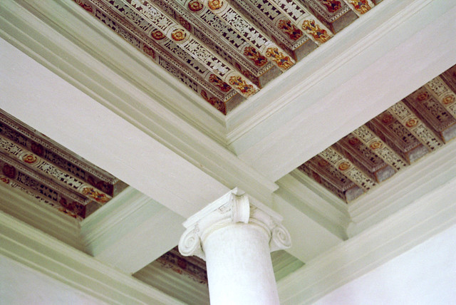 villa cornaro - ceiling detail