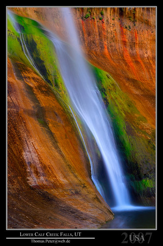 trip travel vacation usa holiday southwest fall water creek zar utah waterfall unitedstatesofamerica northamerica calf 2007 lowercalfcreekfalls mywinners abigfave platinumphoto thomaspeter thpeter theunforgettablepictures