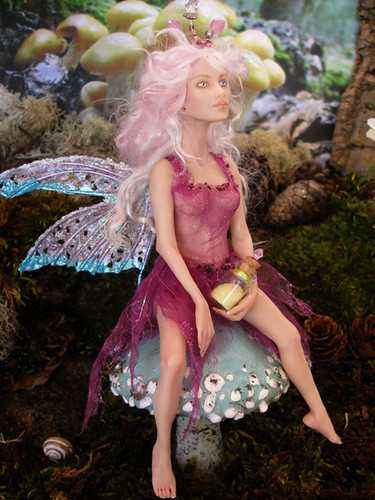 #51 Bryce ~ Fairy on Toadstool