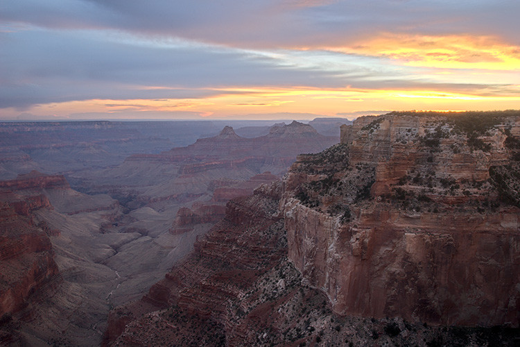 Grand Canyon Sunset HDR by Leviathor