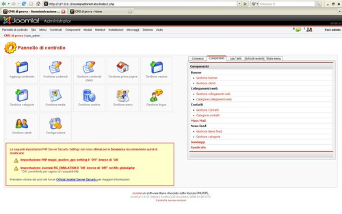 gestione Joomla | by Qbask