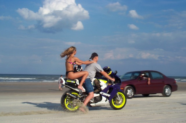 Daytona Bike Week Sportbike Motorcycle And Bikini Girl On Flickr 