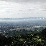 Morning panorama of Chiang Mai from Doi Suthep