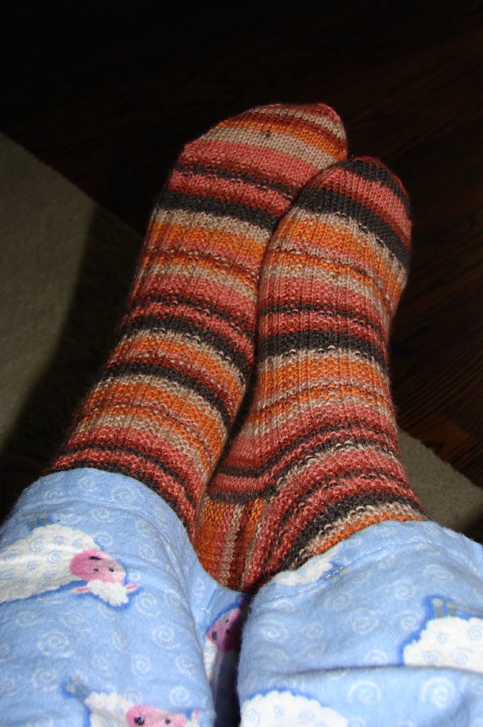 Garter Rib Socks | Pattern: Garter Rib Sock from Sensational… | Flickr