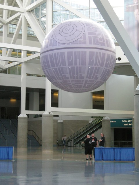 Giant Death Star baloon