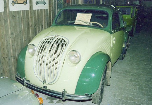 Steyr Baby im Automuseum von Fritz B.Busch Wolfegg Sommer 1986