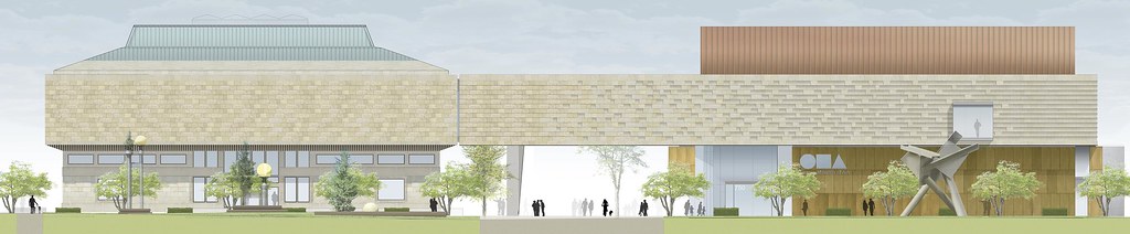 Chazen Museum of Art An architect rendering of the