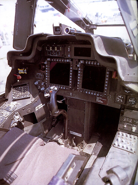 Apache pilots cockpit