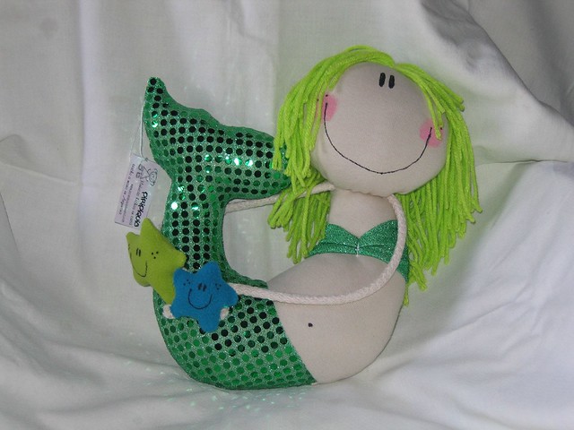 Green mermaid