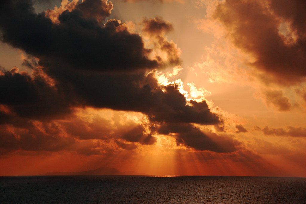 Sunrise over Vieques Island