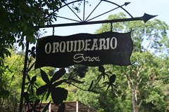 The entrance to the Orchid Garden at Soroa