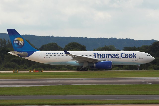 G-TCXA Airbus A330 Thomas Cook - Manchester Airport