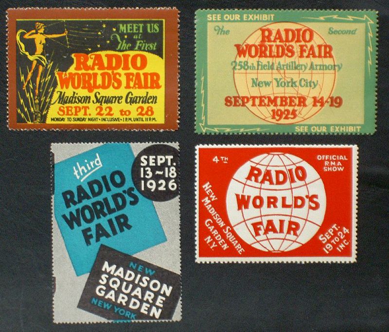 Radio World's Fair  1920s MSG