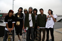 Hong Kong Skateboard team