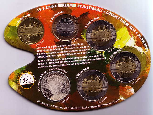 Rembrant van Rijn 400 jaar Coins
