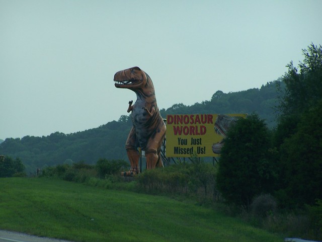 Dinosaur along i-65