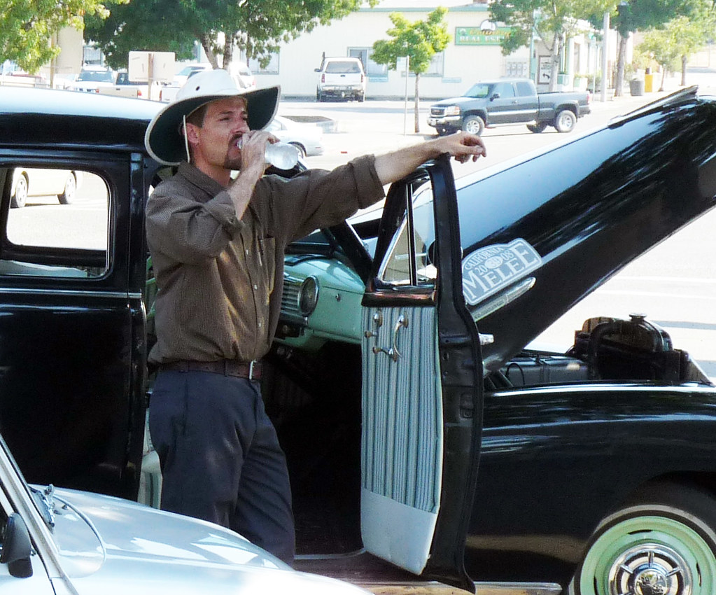James with Kumi's Chevy Stylemaster | In Garberville during … | Flickr