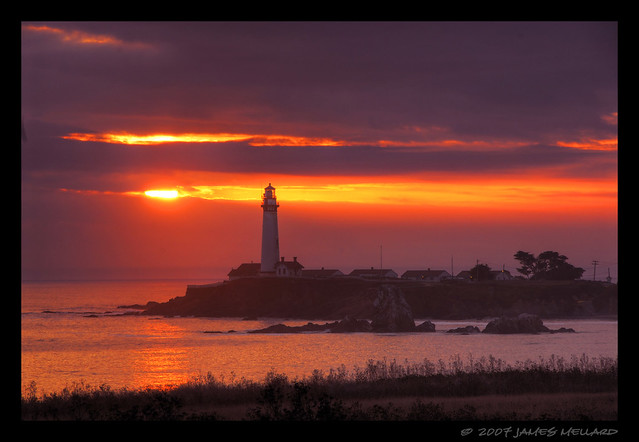 Sunbeam @ Pigeon Point Lighthouse