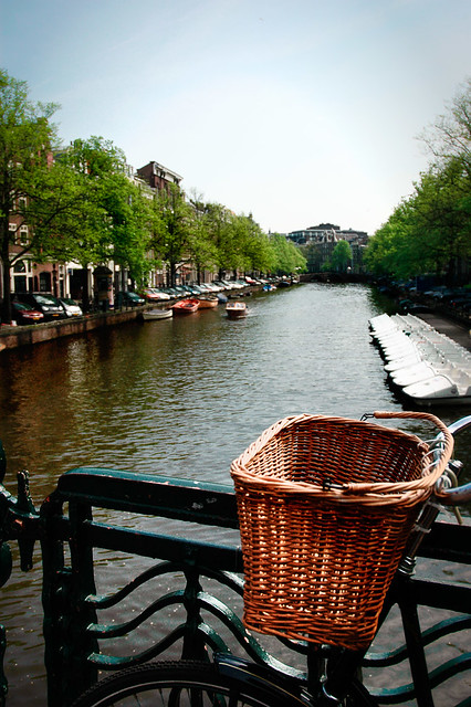 Basket over canal