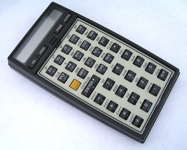HP-41CX calculator