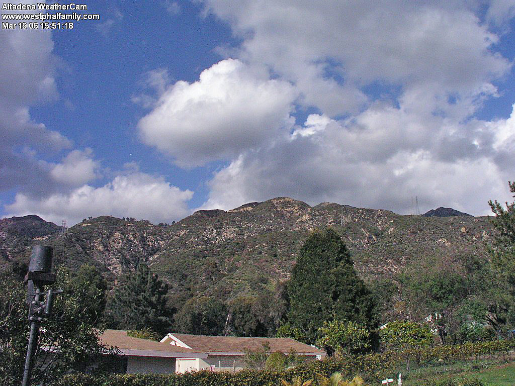 WeatherCam View | View from the Altadena WeatherCam. Camera … | Flickr