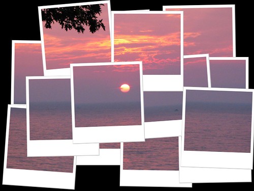 sunset lake fdsflickrtoys erie hockneyized