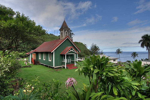 Maui country church by lucky e